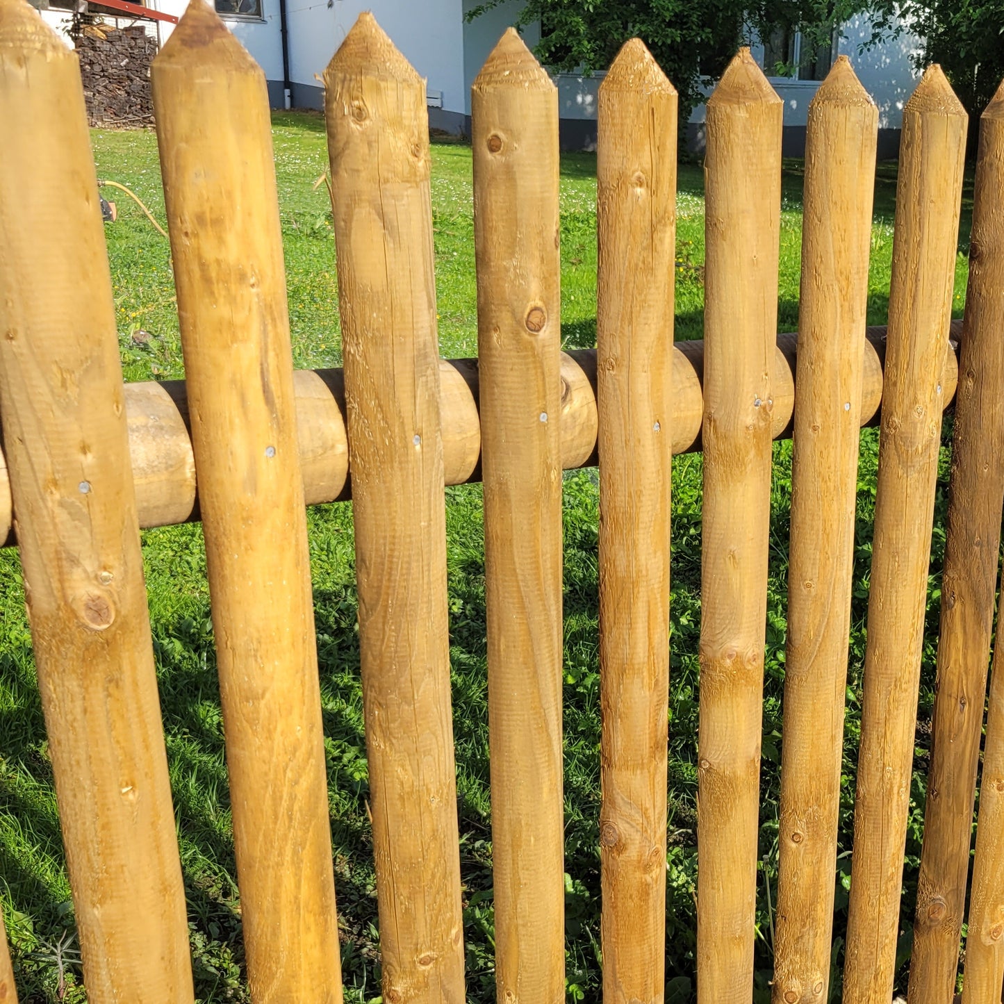 Gartenzaun Senkrechter Lattenzaun - Zaunelement - Fichte KDI