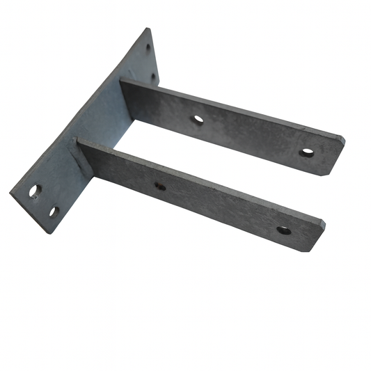 Dübelplatten-Pfostenhalter – feuerverzinkter Stahl