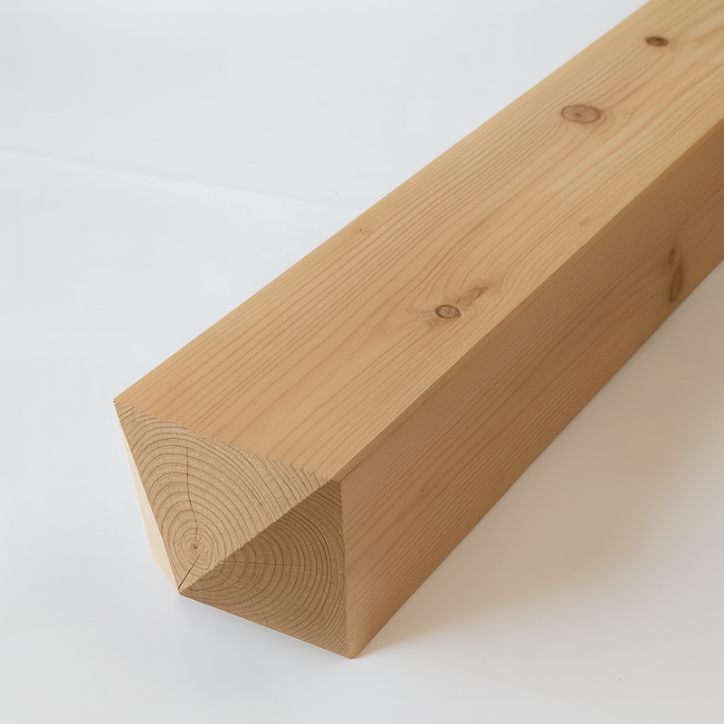 Vierkantholzpfosten aus Lärche