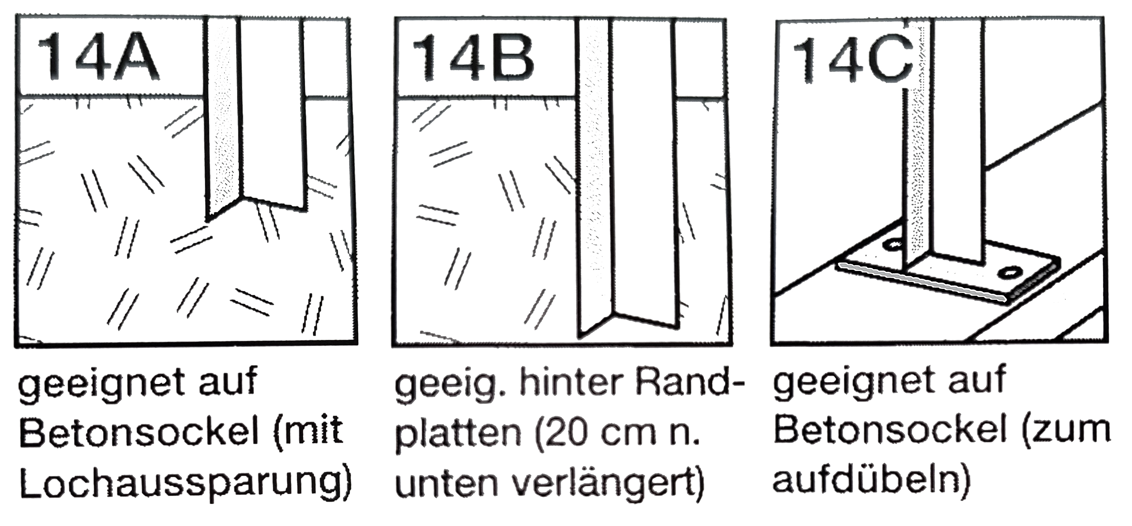 T-Eisenpfosten