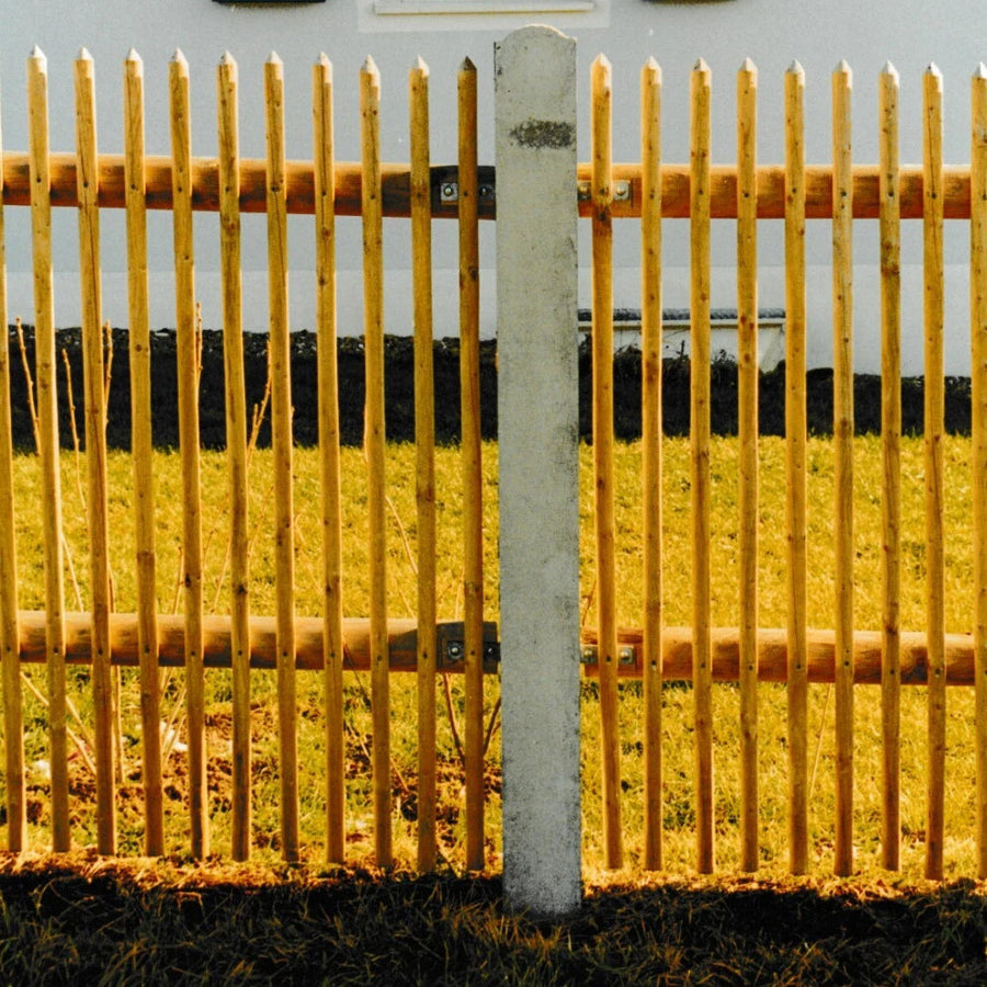 Gartenzaun Knüppelzaun / Bauernzaun 1R - Zaunelement - Fichte KDI - 100 cm Höhe