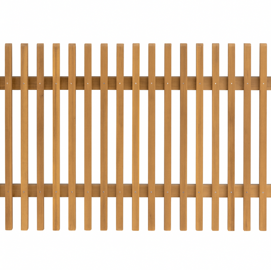 Gartenzaun Quadratzaun - Fichte KDI - Zaunelement - 100 cm Höhe